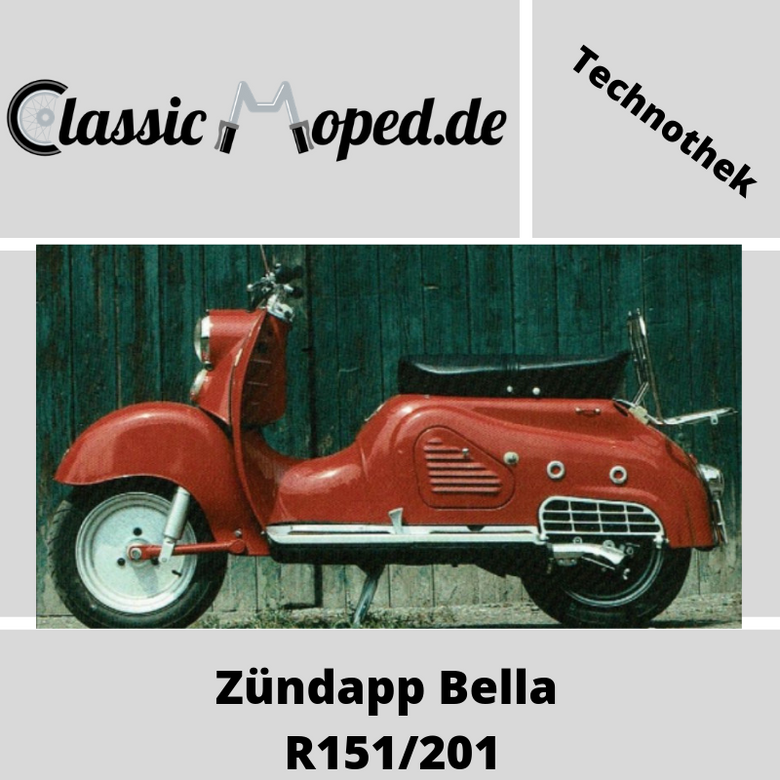 Bella R 151 / 201 Zündapp Roller