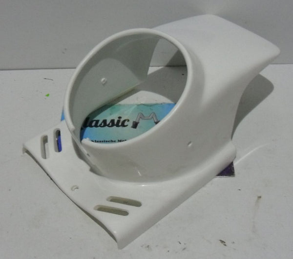 Verkleidung Scheinwerfer Maske Lampe Puch Maxi Macho weiss NEU - Classic-Moped