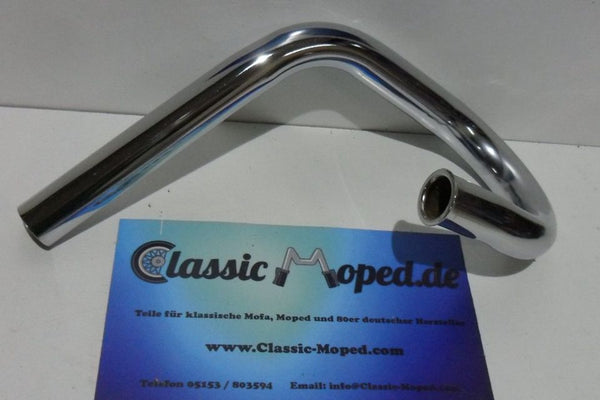 Auspuff Krümmer Hercules Hobbyrider HR1 Sachs 50/2 Motor NEU - Classic-Moped