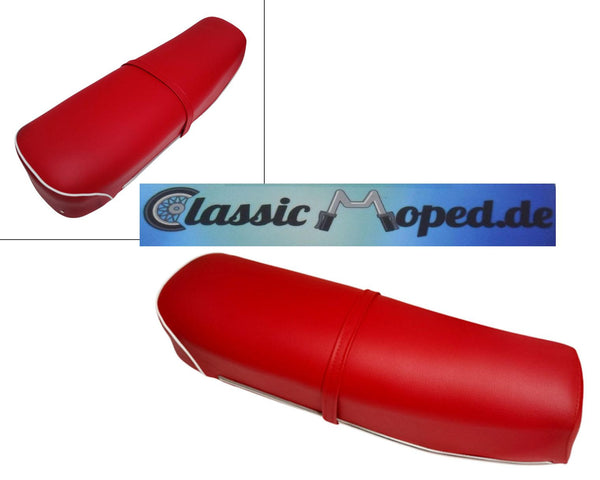 Sitzbank passend für Zündapp KS GTS 517 1973 517-21.610 rot NEU - Classic-Moped