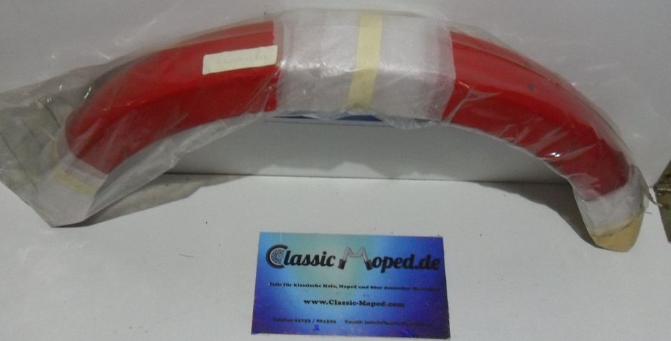 star schutzblech Original Zündapp Schutzblech 460 Rot hinten Star ZX ZA ZL NEU – Classic-Moped