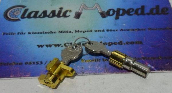 Schlosssatz Lenker Werkzeugfach Kreidler Florett K54 Eitank NEU - Classic-Moped