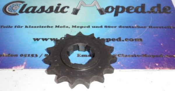 Kettenritzel für Triumph Roller Tessy 125 / 150 15 Zähne NOS NEU - Classic-Moped
