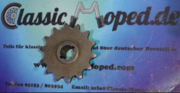 Ritzel 14 Zähne Express Radexi 1 Motor M52 1. Serie NOS NEU - Classic-Moped