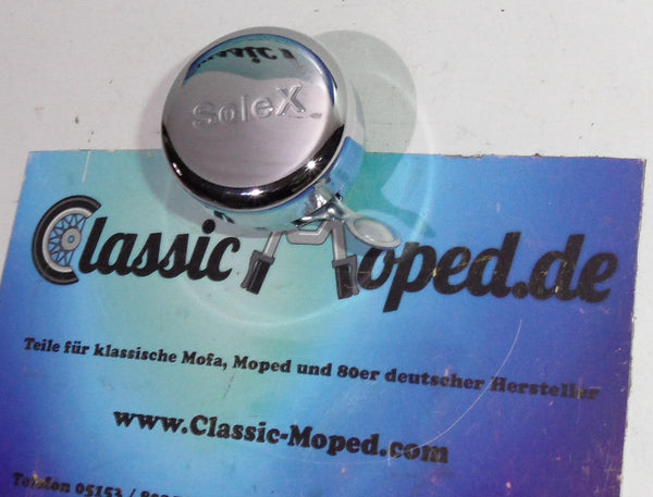 Klingel chrom NEU Solex Mofa Fahrradhilfsmotor Velosolex - Classic-Moped