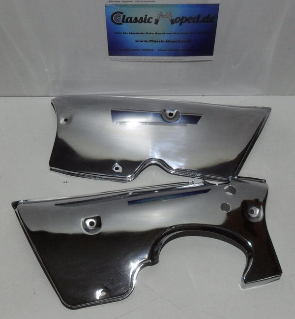 Kreidler RS RMC Seitenverkleidung Satz Chrom 15.64.03 /04 NEU - Classic-Moped