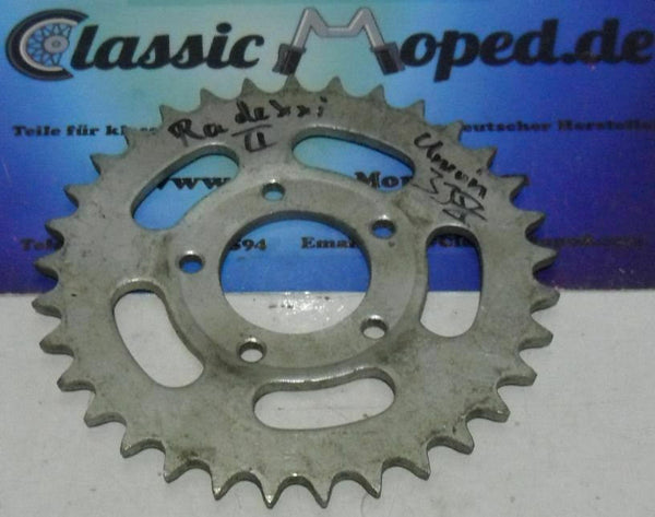Kettenrad Express Radexxi II 2 Moped Union Nabe 33 Zähne NEU - Classic-Moped