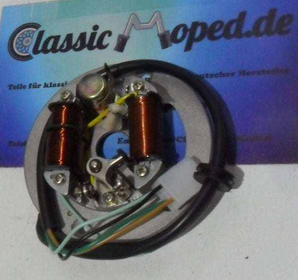 Yamaha DT50 RD50 FS1 Zündung Platine Stator Lichtmaschine NEU - Classic-Moped