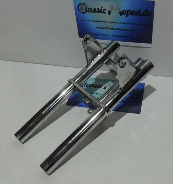 Mofa Puch Maxi N + S Gabel Lenkrohr Chrom Hercules Prima 2 NEU - Classic-Moped