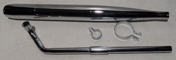Auspuff + Krümmer Auspuffanlage Hercules Prima P1 NEU für Links - Classic-Moped