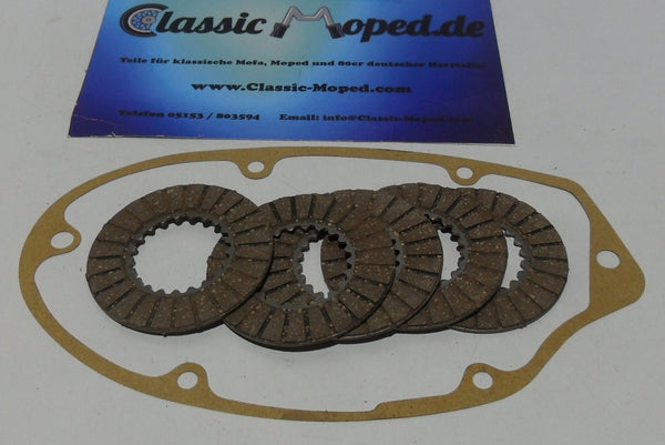 Sachs 50S 50/5 Hercules K50 KX5 Satz Kupplungsbläge Dichtung NEU - Classic-Moped