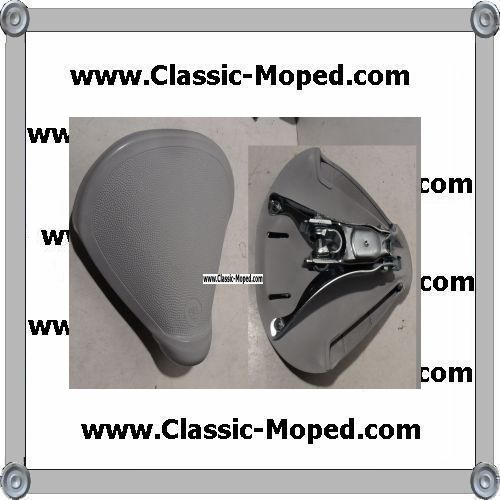 Sattel Oldtimer Moped Mofa Satteldecke Grau NSU DKW Hercules Zündapp - Classic-Moped