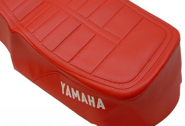 Yamaha DT 50 MX Sitzbank Bezug Sitzbankbezug Satteldecke Rot NEU - Classic-Moped