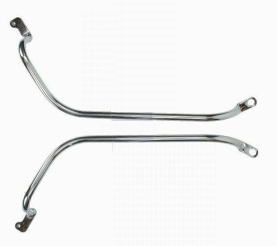 Zündapp Unterzüge 517 Rahmen unter Rohr verchromt GTS50 NEU - Classic-Moped