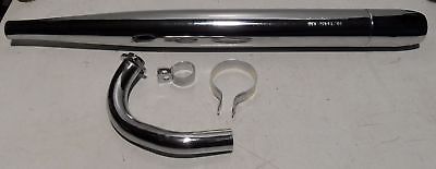 Auspuff + Krümmer (nach links) Hercules KX5 K50 Ultra50 - Classic-Moped