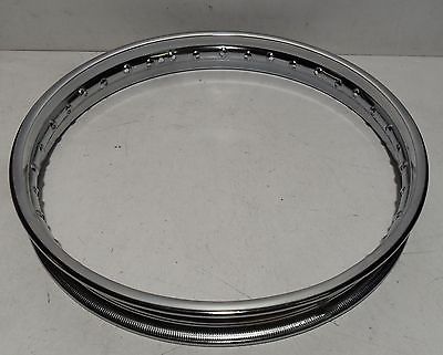 Felge 17 Zoll 61mm  STAHL chrom Rixe REX DKW NSU Oldtimer Miele Zündapp Hercules - Classic-Moped