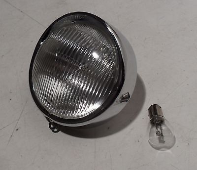 Scheinwerfer Einsatz  Lampe Hercules 220 Miele Göricke Rabeneick 120mm NEU Birne - Classic-Moped