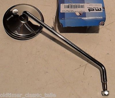 Spiegel  Hercules Ultra 50 II III Supra 4 GP Edelstahl  BUMM Germany Rechts - Classic-Moped