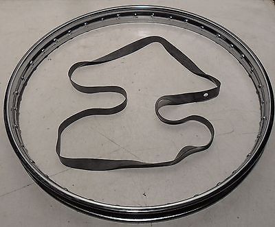 2x  Felge 2x Felgenband  17 x 1,5 36 Loch Kreidler Florett RS RM LF Göricke DKW - Classic-Moped