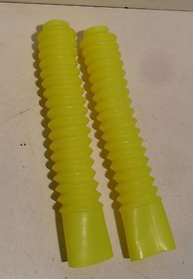 Honda MT MTX  Gabelgummis Manschetten Faltenbalg   NEU Satz  NEON 34 cm - Classic-Moped