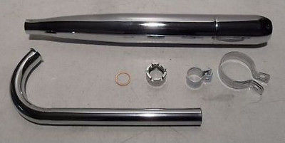 Auspuff  Krümmer Auspuffanlage Sachs 50/2 /3 - 28mm MP MF 2 4  Membranzyl lang - Classic-Moped