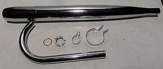 Auspuff + Krümmer Auspuffanlage Hercules G3 Sachs 503/D Motor  28mm/65mm NEU - Classic-Moped
