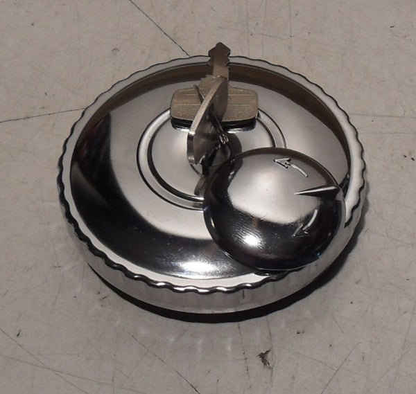 Tankdeckel abschließbar 58 - 60 mm chrom Zündapp Yamaha DKW Puch - Classic-Moped