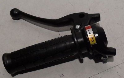 Mofa Schaltgriff Griff 3 Gang Hercules Sachs Kreidler Zündapp schwarz PVC - Classic-Moped