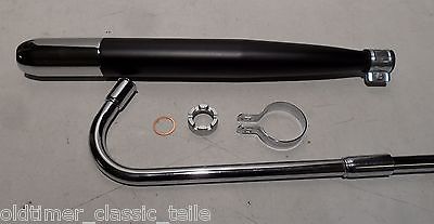 Auspuffanlage Auspuff Hercules g3 Sachs 503/d Motor wie Original Mofa - Classic-Moped