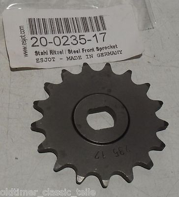 Kettenrad Ritzel Hercules GT KTM  235-17 NEU Sachs 506/3 Motor - Classic-Moped