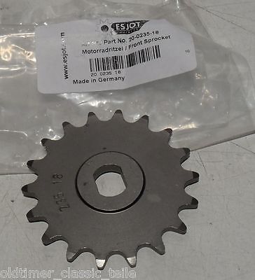 Kettenrad Ritzel Hercules GT KTM  235-18 NEU Sachs 506/3 Motor - Classic-Moped