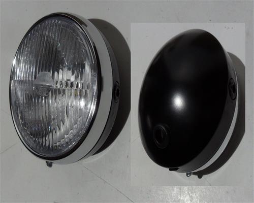 Lampe Scheinwerfer Mofa Hercules Puch Zündapp Prima Oldtimer rund Mokick - Classic-Moped