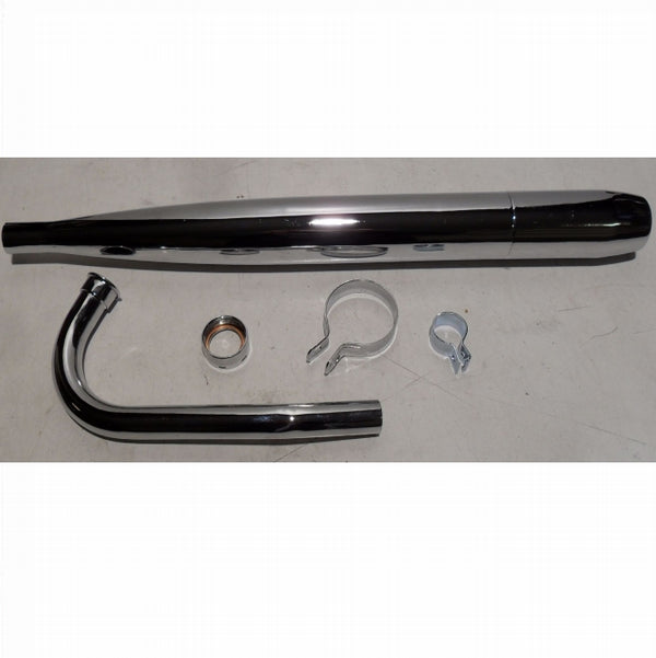 Auspuff   Krümmer Hercules MK 1 2 3 Sachs 501 Motor 28mm / 65mm - Classic-Moped