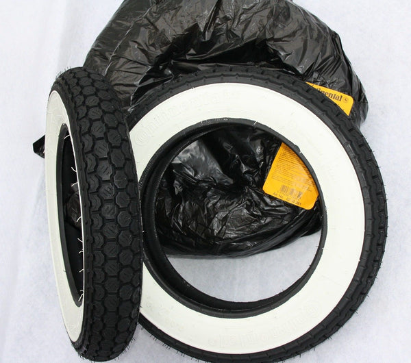 Reifen Weisswand Zündapp R50 Vespa 50N Roller 3.00 x 10 3,00-10 Continental K62 - Classic-Moped