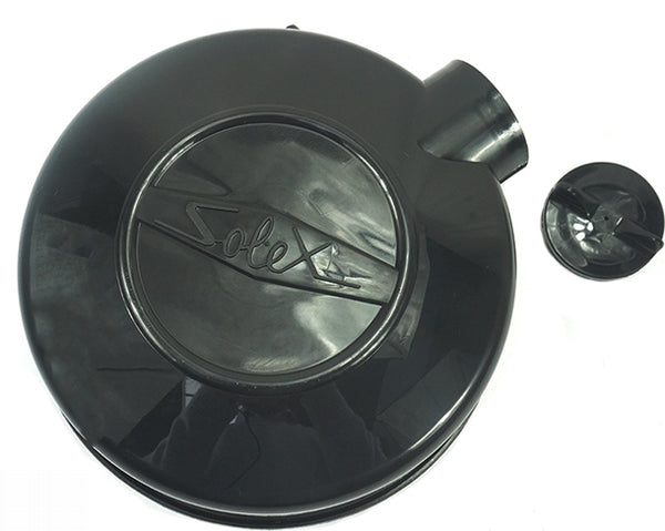 Solex Velosolex S3800 5000 Tank Benzintank Schwarz Kuststoff NEU - Classic-Moped
