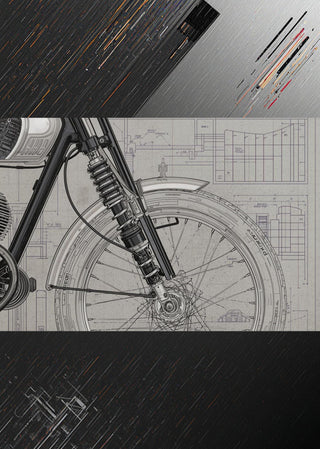 Fahrwerksteile für Mofa, Moped sowie Roller und Kleinkrafträder