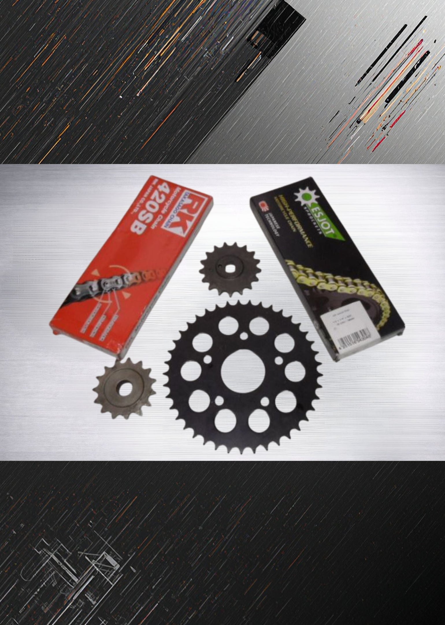 Kettenräder, Ritzel und Ketten für Ihr Mofa und Moped