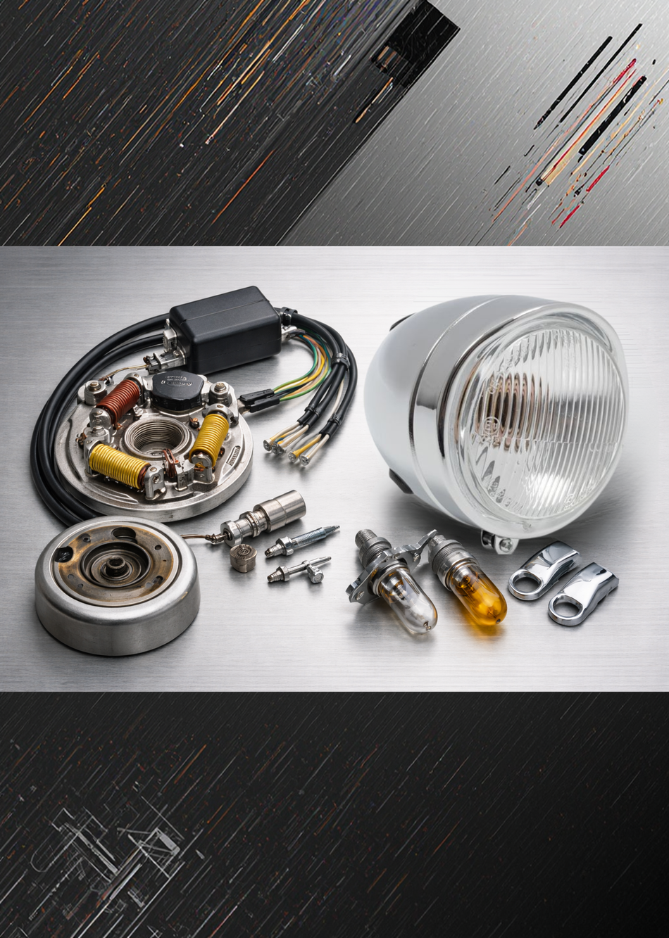 Beleuchtung und Elektrik bei Mofa, Moped und Kleinkrafträdern