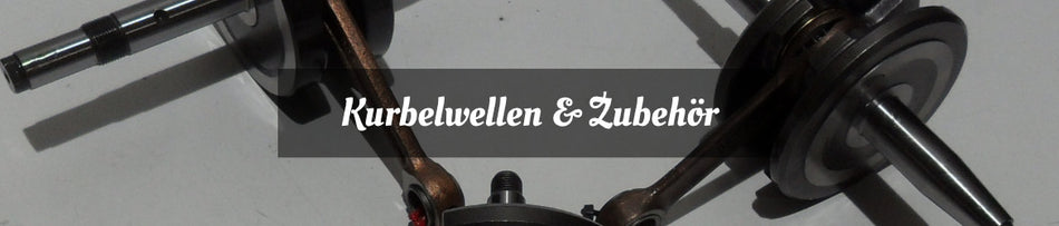 Kurbelwellen und Zubehör für Mofa und Moped