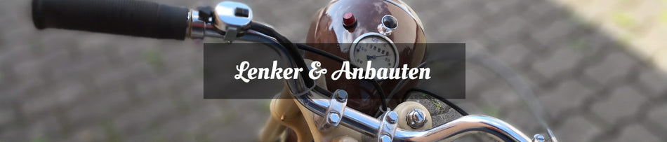 Lenker und Anbauteile, wie Züge und Spiegel