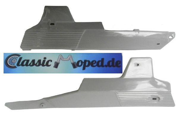 Seitenverkleidung Satz grau Maxi N Trittbretter Fußraum NEU - Classic-Moped
