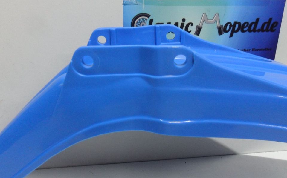 Honda MT MTX 50 80 Schutzblech vorn Kotflügel Enduro he blau NEU - Classic-Moped