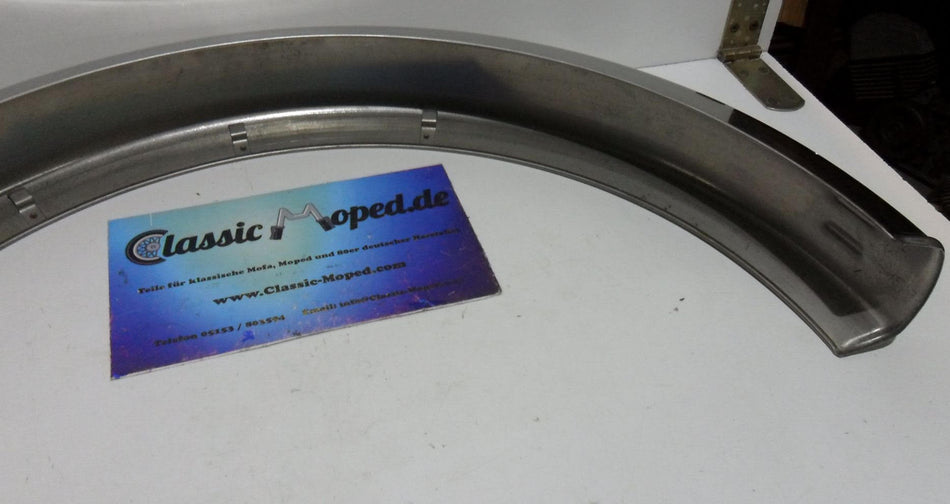 Hercules Prima Optima Schutzblech hinten Edelstahl Inox NEU - Classic-Moped