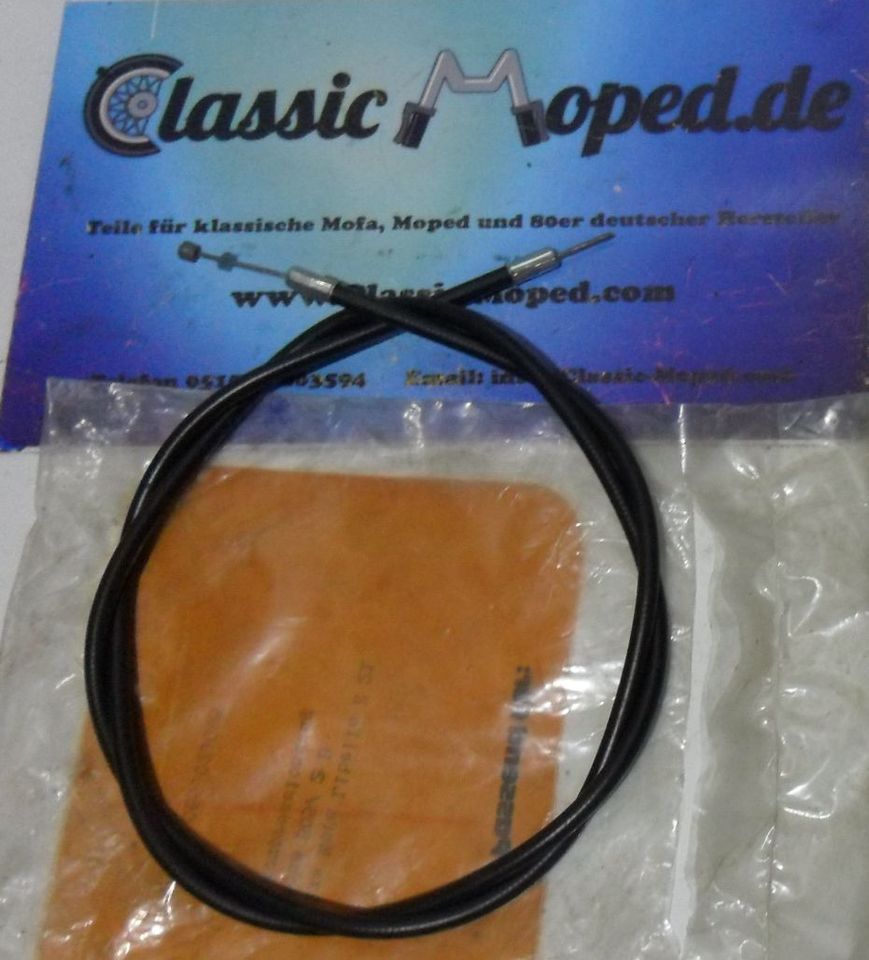 Bowden Cable Set + Speedometer Cable For Hercules Prima 4 & 5 S Mofa - 5-Piece Set (Replika)