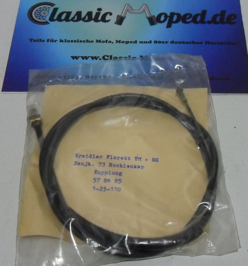 Kreidler Florett RS TM 50 Hochlenker Kupplungszug 27.52.99 NEU - Classic-Moped