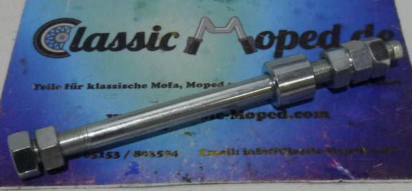 Mofa Moped Radachse M12 x 190 Abstandhalter Puch maxi Macho NEU - Classic-Moped