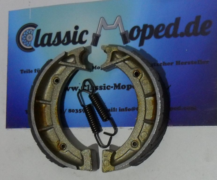 Bremsbacken Bremsbeläge passend Zündapp SX 80 Vorderrad NEU - Classic-Moped