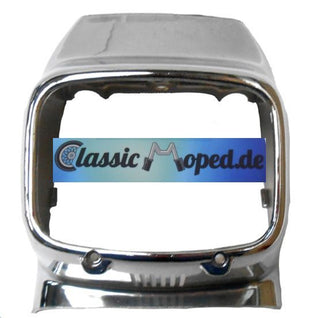 Verkleidung Scheinwerfer Maske Lampe Puch Maxi Macho Pearly Chrom NEU - Classic-Moped