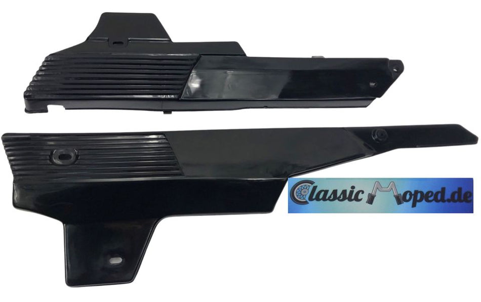 Seitenverkleidung Satz schwarz Maxi N Trittbretter Fußraum NEU - Classic-Moped