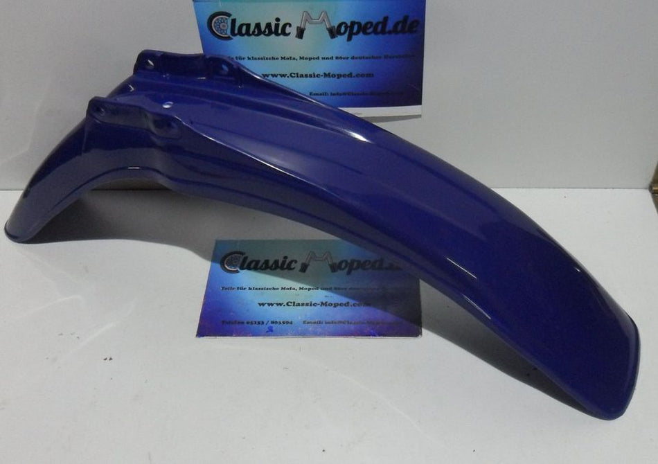 Honda MT MTX 50 80 Schutzblech vorn Kotflügel Enduro dun blau NEU - Classic-Moped